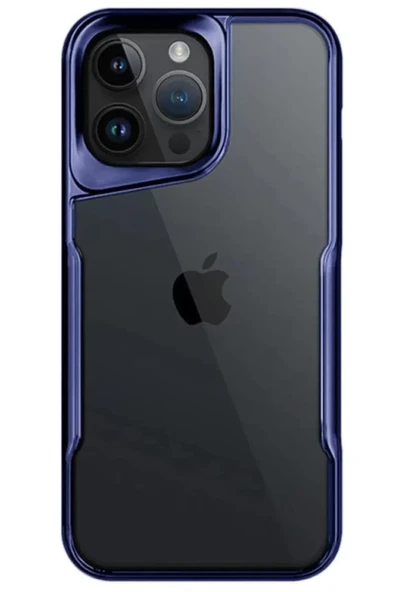 Newface Apple iPhone 15 Pro Max Kılıf Boyi Silikon Kapak - Lacivert ürün görseli 1