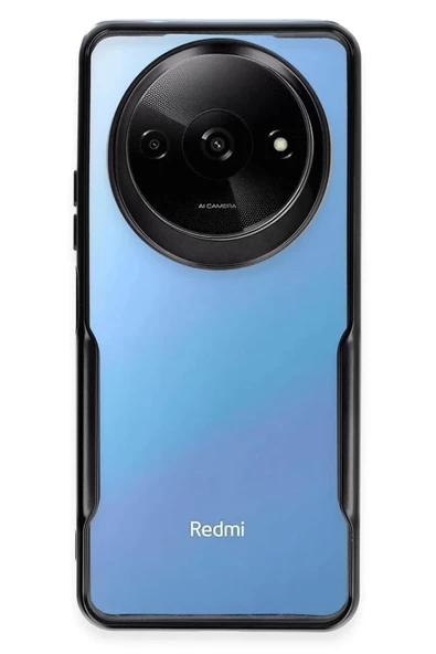 Newface Xiaomi Redmi A3 4G Kılıf Boyi Silikon Kapak - Siyah ürün görseli 1