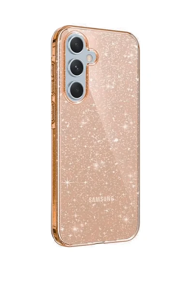 Newface Samsung Galaxy A15 4G Kılıf Glow Kapak - Turuncu ürün görseli 1