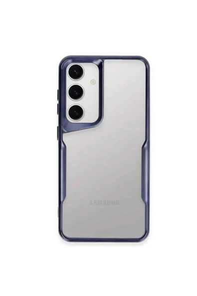 Newface Samsung Galaxy A24 4G Kılıf Boyi Silikon Kapak - Lacivert ürün görseli 1