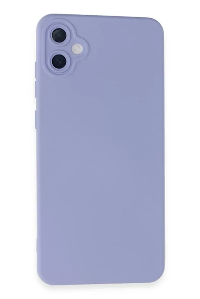 Newface Samsung Galaxy A05 Kılıf Nano içi Kadife Silikon - Lila ürün görseli 1