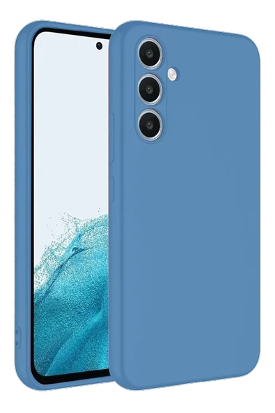 Newface Samsung Galaxy A16 5G Kılıf First Silikon - Mavi ürün görseli 1