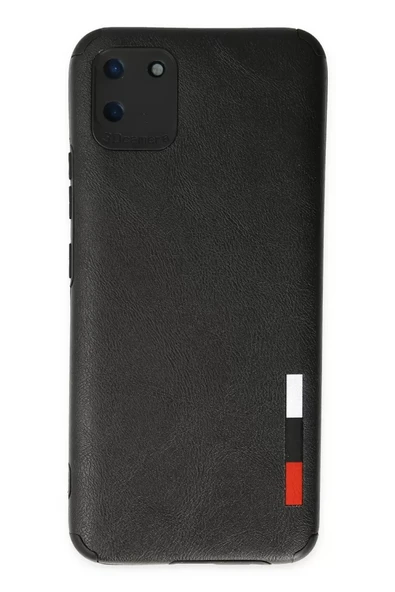 Newface Realme C11 Kılıf Loop Deri Silikon - Siyah ürün görseli 1