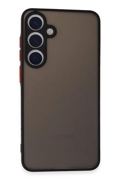 Newface Samsung Galaxy S24 Kılıf Montreal Silikon Kapak - Siyah ürün görseli 1