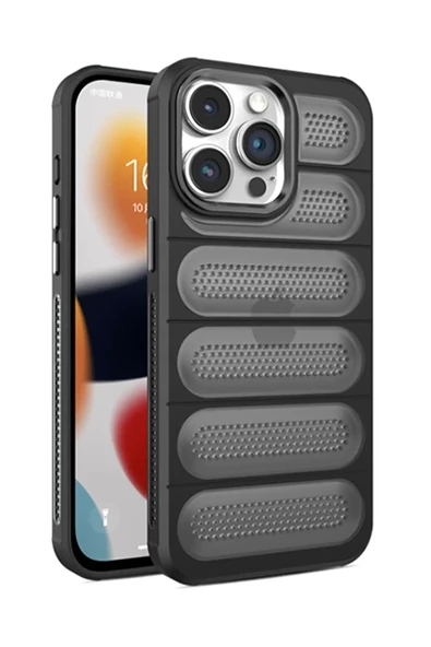 Newface Apple iPhone 14 Pro Kılıf Airmax Silikon Kapak - Siyah ürün görseli 1
