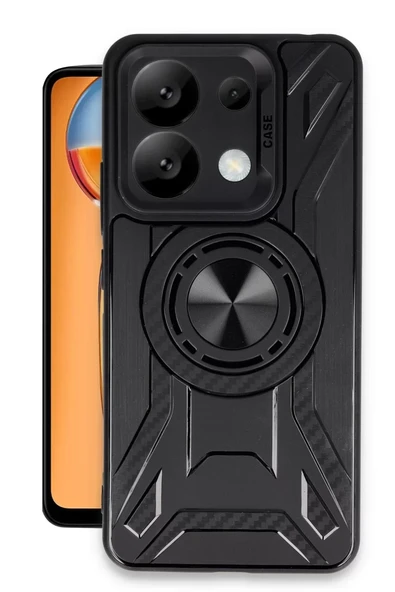 Newface Xiaomi Redmi Note 13 Pro 4G Kılıf Lincoln Silikon - Siyah ürün görseli 1