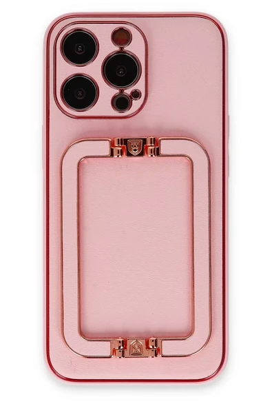 Newface Apple iPhone 13 Pro Max Kılıf Coco Elit Kapak - Pembe ürün görseli 1