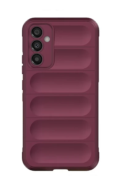 Newface Samsung Galaxy A15 4G Kılıf Optimum Silikon - Bordo ürün görseli 1