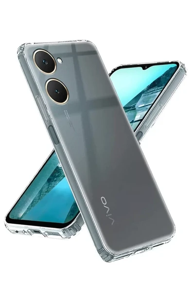 Newface Vivo Y18 Kılıf Lüx Şeffaf Silikon ürün görseli 1