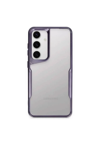 Newface Samsung Galaxy A14 4G Kılıf Boyi Silikon Kapak - Derin Mor ürün görseli 1