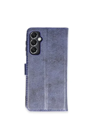 Newface Samsung Galaxy M34 5G Kılıf Trend S Plus Kapaklı Kılıf - Lacivert ürün görseli 1
