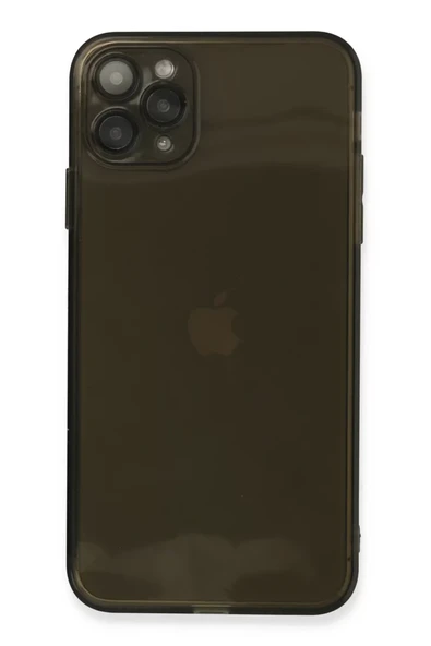 Newface Apple iPhone 11 Pro Kılıf Fly Lens Silikon - Siyah ürün görseli 1