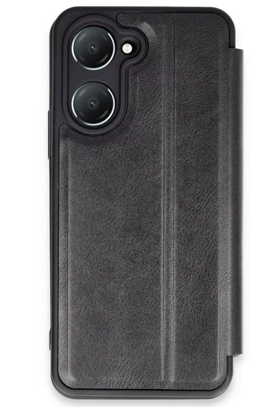 Newface Vivo Y18 Kılıf Flip Cover - Siyah ürün görseli 1