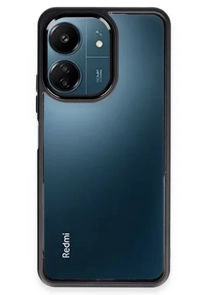 Newface Xiaomi Redmi 13C Kılıf Power Silikon - Siyah ürün görseli 1