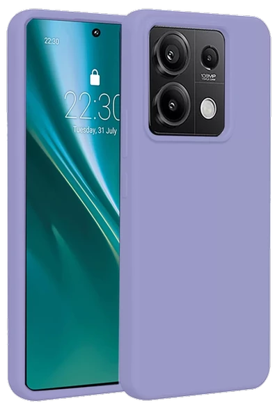 Newface Xiaomi Redmi Note 13 4G Kılıf First Silikon - Lila ürün görseli 1