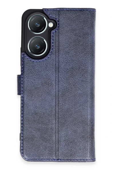 Newface Vivo Y18 Kılıf Trend S Plus Kapaklı Kılıf - Lacivert ürün görseli 1