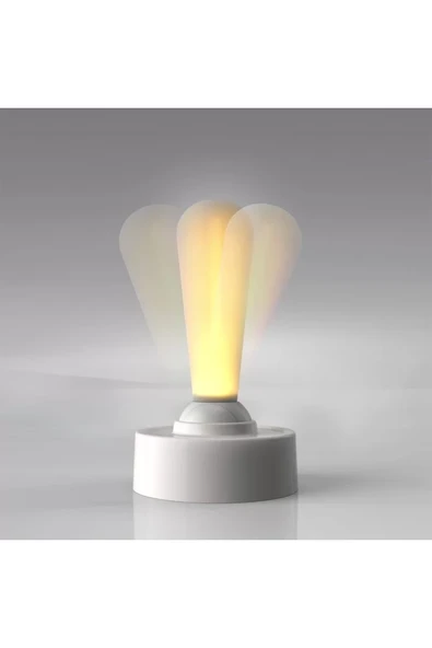Newface JP-1003 Dekoratif Gece Lambası - Beyaz - Resim 2