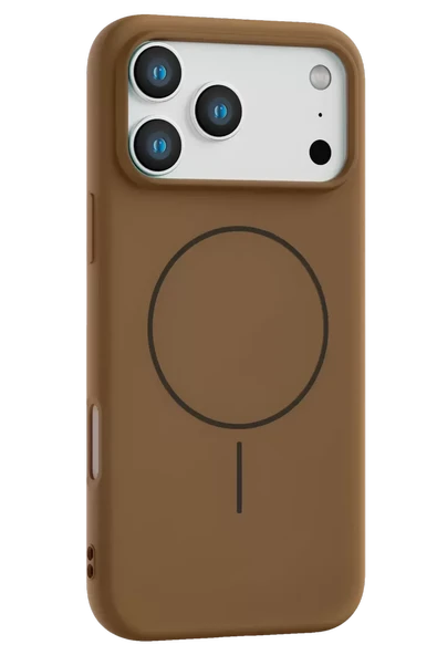 Joko Apple iPhone 17 Pro Max Jully Magsafe Kapak - Kahverengi ürün görseli 1