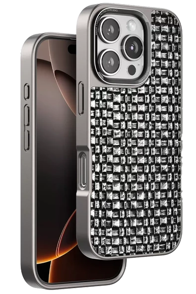 Venco Apple iPhone 16 Pro Brand Kapak - Gümüş ürün görseli 1