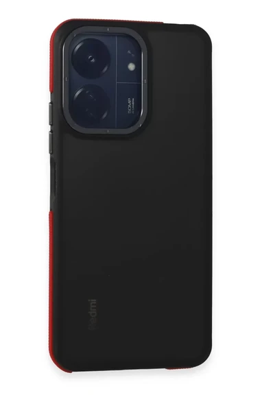 Newface Xiaomi Redmi 13C Harvel Kapak - Kırmızı ürün görseli 1