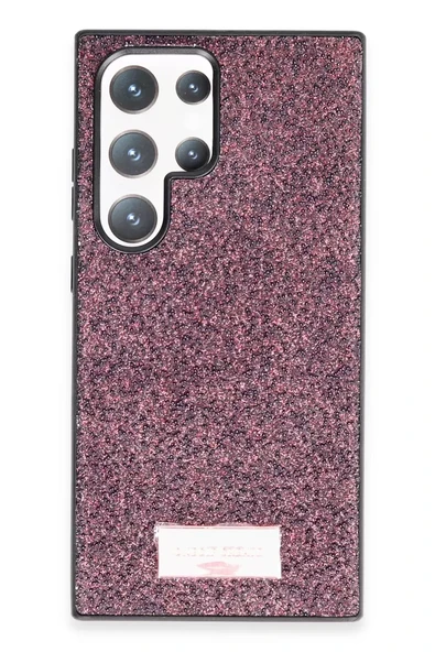 Onegif Samsung Galaxy S23 Ultra Bright Simli Kapak - Derin Mor ürün görseli 1