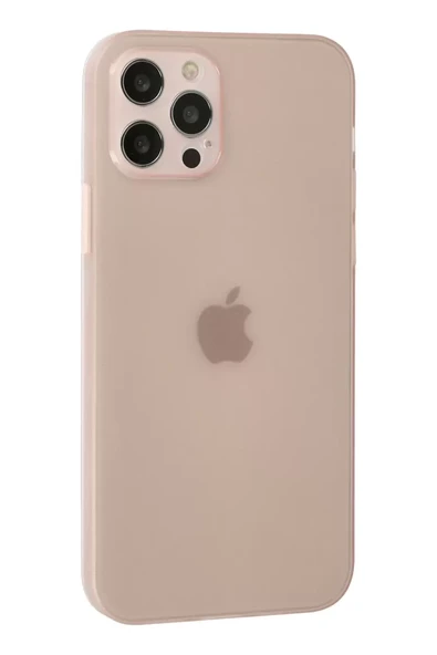 Newface Apple iPhone 12 Pro Max Kılıf Puma Silikon - Pembe - Resim 3
