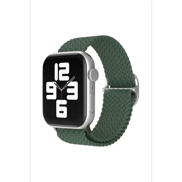 Newface Watch 22mm Star Kordon - Koyu Yeşil - Resim 2