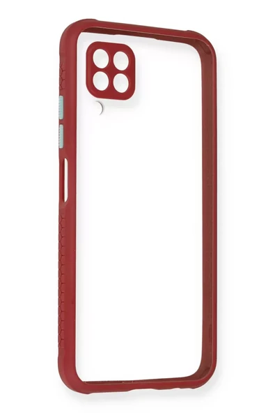 Newface Huawei P40 Lite Kılıf Miami Şeffaf Silikon - Fuşya ürün görseli 1