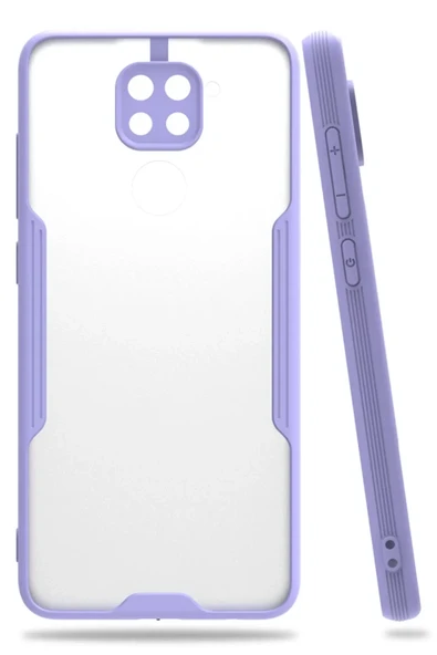 Newface Xiaomi Redmi Note 9 Kılıf Platin Silikon - Lila ürün görseli 1