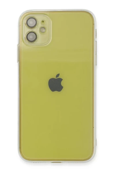 Newface Apple iPhone 12 Kılıf Fly Lens Silikon - Şeffaf ürün görseli 1