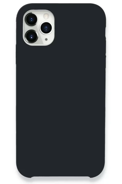 Newface Apple iPhone 11 Pro Kılıf Lansman Legant Silikon - Koyu Gri ürün görseli 1