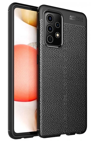 Newface Samsung Galaxy A72 Kılıf Auto Focus Kapak - Siyah ürün görseli 1