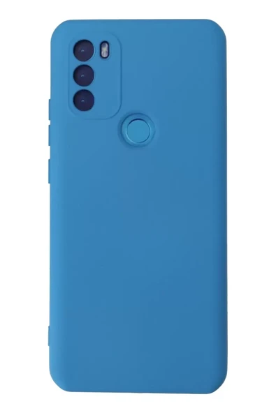 Newface General Mobile GM 21 Plus Kılıf Nano içi Kadife Silikon - Mavi ürün görseli 1
