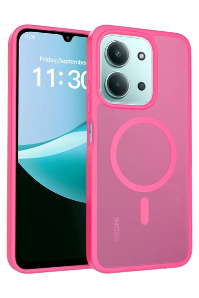 Joko Xiaomi Redmi 15C 4G Jota Magsafe Kapak - Rose ürün görseli 1