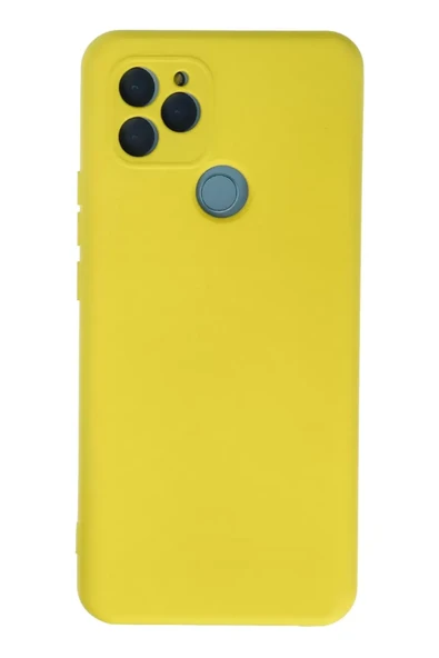 Newface General Mobile GM 21 Kılıf Nano içi Kadife Silikon - Sarı ürün görseli 1