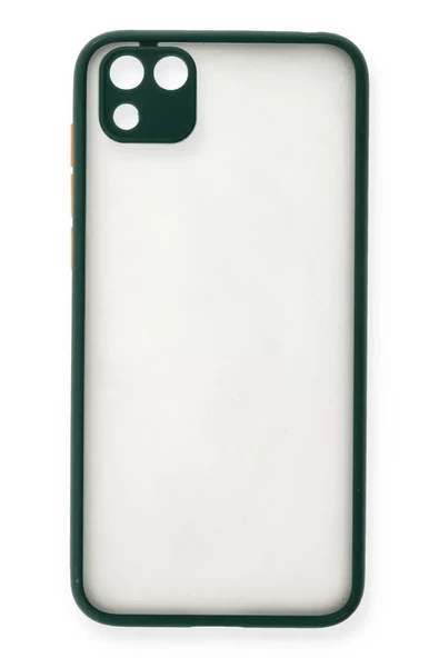 Newface Huawei Y5P Kılıf Montreal Silikon Kapak - Yeşil ürün görseli 1