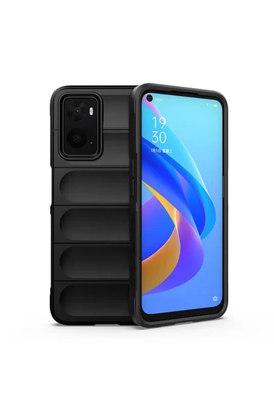 Newface Realme 9i 4G Kılıf Optimum Silikon - Siyah ürün görseli 1