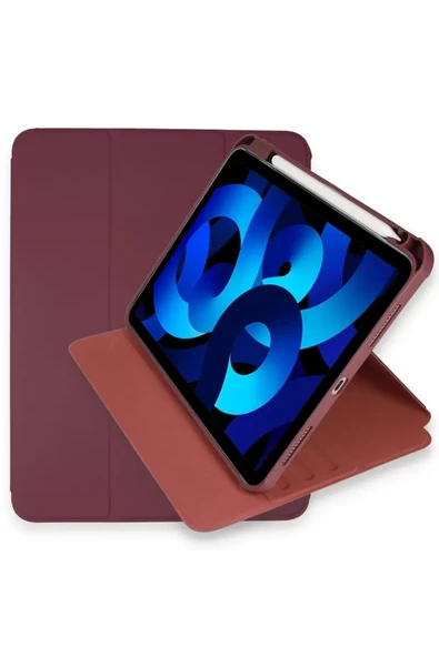 Newface Apple iPad Pro 11 (2021) Kılıf Starling 360 Kalemlikli Tablet Kılıf - Mor ürün görseli 1