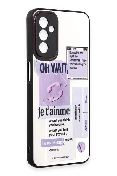 Newface Samsung Galaxy M23 Kılıf Mirror Desenli Kapak - Mirror - 4 ürün görseli 1
