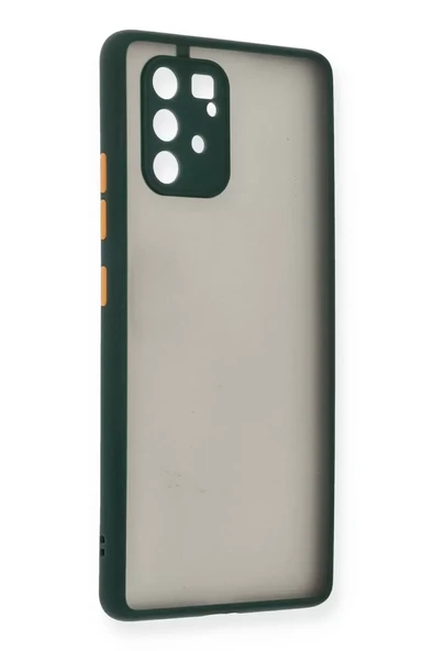 Newface Samsung Galaxy A91 / S10 Lite Kılıf Montreal Silikon Kapak - Yeşil ürün görseli 1