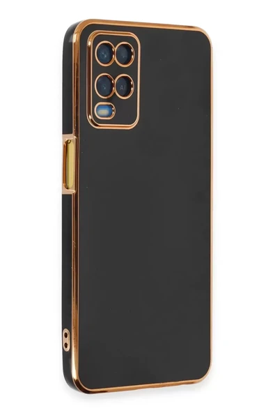 Newface Oppo A54 4G Kılıf Volet Silikon - Siyah ürün görseli 1