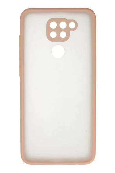 Newface Xiaomi Redmi Note 9 Kılıf Montreal Silikon Kapak - Pembe ürün görseli 1