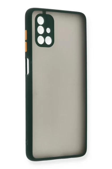 Newface Samsung Galaxy M51 Kılıf Montreal Silikon Kapak - Yeşil ürün görseli 1