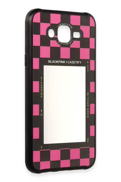 Newface Samsung Galaxy J7 Kılıf Mirror Desenli Kapak - Mirror - 8 ürün görseli 1