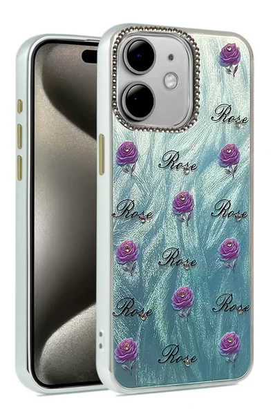 Newface Apple iPhone 11 Kılıf Blade Aynalı Desenli Kapak - Desen 9 ürün görseli 1