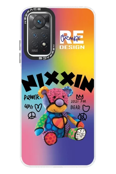 Newface Xiaomi Redmi Note 11 Pro Kılıf Estoril Desenli Kapak - Estoril - 11 ürün görseli 1