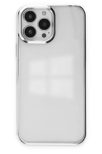Newface Apple iPhone 14 Pro Kılıf Element Silikon - Gümüş ürün görseli 1