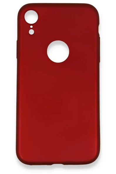 Newface Apple iPhone XR Kılıf First Silikon - Bordo ürün görseli 1