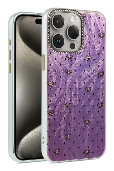 Newface Apple iPhone 14 Pro Kılıf Blade Aynalı Desenli Kapak - Desen 2 ürün görseli 1