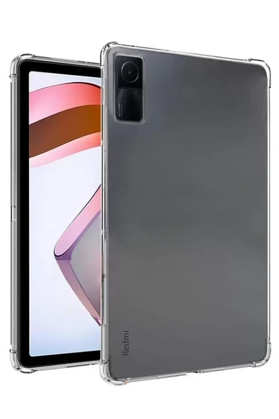 Newface Xiaomi Redmi Pad SE Kılıf Anti Shock Tablet Silikon - Şeffaf ürün görseli 1